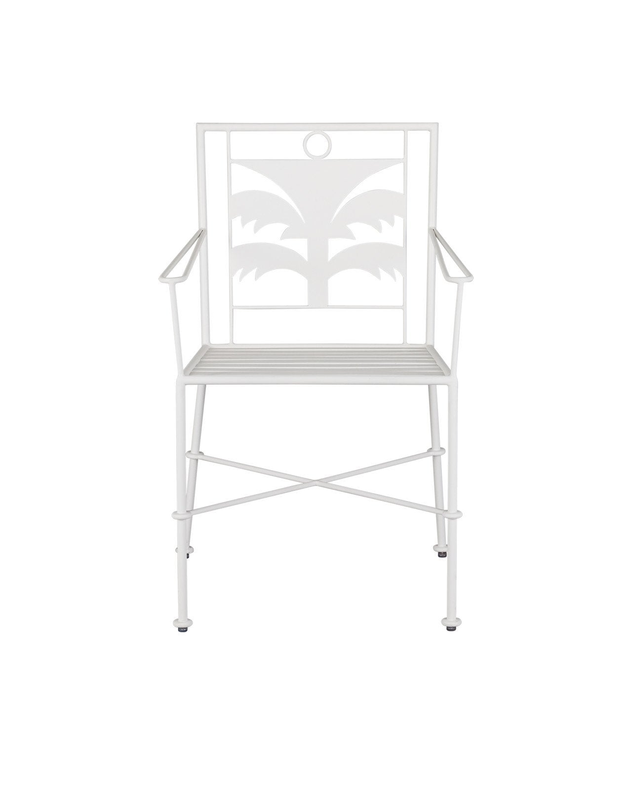 Las Palmas White Armchair